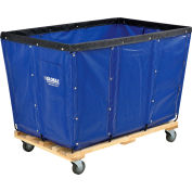 Global Industrial™ KD, 20 Bushel, Blue Vinyl Basket Bulk Truck