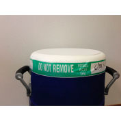 Accuform KWC100 Water Cooler Tape, DO NOT REMOVE POTABLE WATER SEAL, 2"H x 55 YD