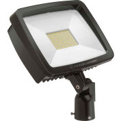 Lithonia TFX2 LED 40K MVOLT IS DDBXD LED Flood, 94W, 12700 Lum, 4000K, Bronze, DLC, Slip Fitter