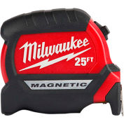 Milwaukee 48-22-0325 1" x 25' Compact Wide Blade Magnetic Tape Measure