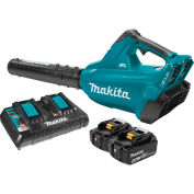 Makita® XBU02PT 18V X2 (36V) LXT® Kit de souffleur sans brosse sans fil W/ Deux batteries de 5,0Ah