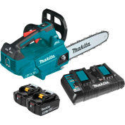 Makita® XCU08PT 18V X2 (36V) LXT® 14 » Kit de scie à chaîne de poignées de 14 » sans fil W/ Deux batteries