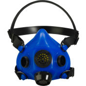 Honeywell RU8500 Demi Masque Bleu, Petit, Diaphragme de la parole et couvercle de valve d’expiration de diverter