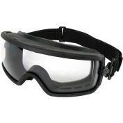 MCR Safety PD1210PF Predator Goggles, Direct Vented, MAX 6 Anti-Fog, 1 Each