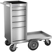 Champion FMPS1505LMC FMPro Stainless Steel 41"Wx20-1/4"Dx43-1/8"H 5 Drawer Roller Cabinet