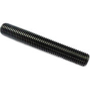 1/4-20 x 3" Plain Finish Low Carbon Fully Threaded Stud - Package Qty 100