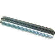 5/16-18 x 3 » Zinc Finition Low Carbon Fully Threaded Stud - Paquet Qté 100