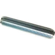 5/16-18 x 4" Zinc Finish Low Carbon Fully Threaded Stud - Package Qty 100