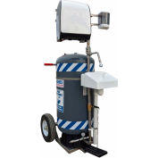 Justrite® Mobile Self-Contained Hand Washing Station, 30 Gallons