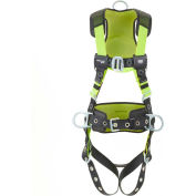 Miller® H500 Harness Construction Comfort, Tongue Buckle, Side D Ring, L/XL