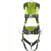 Miller® H500 Harness Construction Comfort, Tongue Buckle, Front/Side D Ring, L/XL