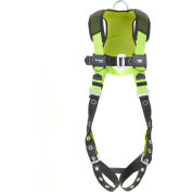 Miller® H500 Harness Industry Comfort, Tongue Buckle, Side.Front D Ring, L/XL