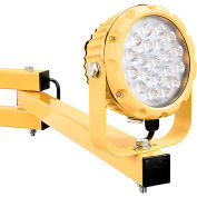 Global Industrial LED Dock Light w/ 40"L Arm, 40W, 4900 Lumens, 5000K, On/Off Switch