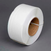 Machine Grade Polypropylene Strapping, 1/4"W x 18,000'L x 0.025" Thick, Clear