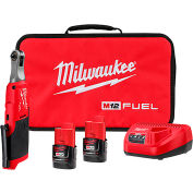 Milwaukee M12 FUEL™ Kit de cliquet haute vitesse sans fil 1/4 »
