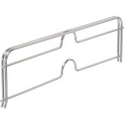 Nexel® Chrome Diviseur d’étagère inclinée, 18 » L x 4 » H