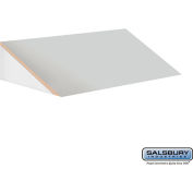 Salsbury Sloping Hood 33354 - for 21"D Designer Wood Locker 36"W Gray