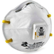 Respirateur à particules jetables 3M™ 8210V n95, 10/boîte