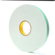 3M™ 4016 Double Coated Urethane Foam Tape 1" x 36 Yds. 62 Mil Off White, qté par paquet : 9