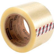 3M Scotch® 371 Carton Sealing Tape 3" x 110 Yds. 1.8 Mil Clear - Pkg Qty 24