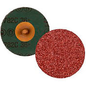 3M Roloc Fibre Disc 782C, 36+, TR, 4 in, Die R400BB, 25 per inner, 100 Per Case - Pkg Qty 100