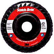 Scotch-Brite Clean and Strip XT Pro Disc, T27, 4-1/2" x 7/8 in, S XCS, 10 Per Case - Pkg Qty 10