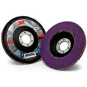 3M™ Flap Disc 769F, 05925, T29, 4 1/2 » x 7/8 in, 120+ YF-weight, 10 Per Case, qté par paquet : 10