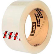 3M Scotch® 371+ Carton Sealing Tape 2" x 110 Yds. 1.9 Mil Clear - Pkg Qty 36