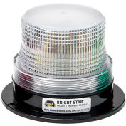Wolo® Strobe Warning Light Permanent Mount 12-110 Volt Clear Lens - 3355P-C