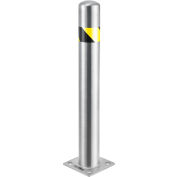 Global Industrial™ Stainless Steel Safety Bollard, 4.5'' x 36''H