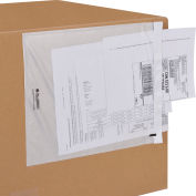 Global Industrial Packing List Envelopes, 12"L x 10"W, Clear, 500/Pack