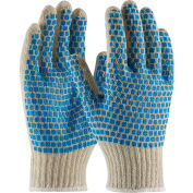 PIP Men String Gloves with Grip Blocks, 1 Dozen - Pkg Qty 12