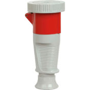 Walther Electric 369409, Female Connector, 60/63A, 4P, 230/250Vac, 9 Hr, IP67 With Cable Gland
