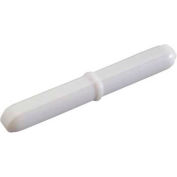 Bel-Art polygone Spinbar Barreau agitation magnétique 371220025, 1" L x 1/4 » dia., blanc, 1/PK