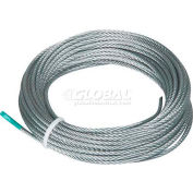 Elite Sales 14GC19-C 1/4" 7x19 Galvanized Aircraft Cable - Reel of 500'