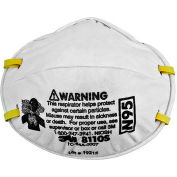 3M™ 8110S N95 Disposable Particulate Respirators, Small, 20/Box
