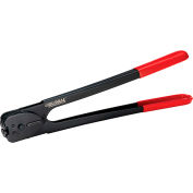 Global Industrial™ Crimper For 1/2"W Steel Strapping, Black/Red