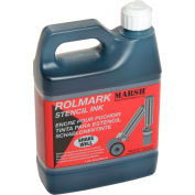 Marsh® Rolmark Stencil Ink, 1 Qt., Black