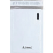 Global Industrial™ Bubble Lined Poly Mailers, #000, 4 « L x 8"L, Blanc, 500 / Pack
