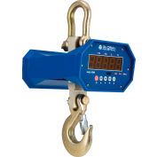 Global Industrial Heavy Duty LED Digital Crane Scale With Remote, 6,000 lb x 1 lb