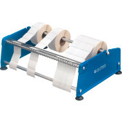 Distributeur d’étiquettes manuel ™ industriel mondial pour des étiquettes jusqu’à 10 « W