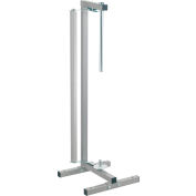 Global Industrial Vertical Paper Dispenser w/Cutter, 36"W x 9" Dia. Roll Size