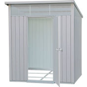DuraMax Palladium galvanisé hangar de stockage en acier 41872 6-1/2' W x 6-7/16 serait x 7-1/2' H