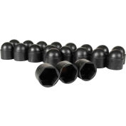 En plastique Boulon casquettes pour bornes escamotables, 3/4" taille, 20pcs/bag
