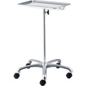 Global Industrial™ Stand d’instruments Mayo avec base de roulette à 5 jambes