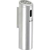 Smokers' Outpost® Wall Mounted Ashtray with Swivel Lock, Silver