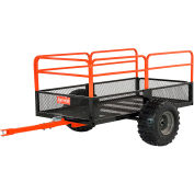 Agri-Fab® ATV/UTV Cart, 88-9/10"L x 52-53/100"L x 35-3/4"H, Noir