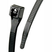 Gardner Bender 46-308UVBFZCC 8" Xtreme Temp Cable Ties, Black, 50lb, 100/pk