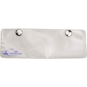 Protektive Pak Card Holder, Dissipative, with Snaps,1-1/2''x6''Insert,25PK