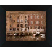Crystal Art Gallery - Gondolas 2 - 20"W x 16"H, Straight Fit Framed